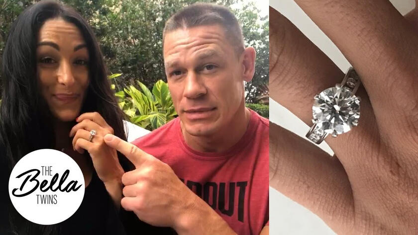 Nikki bella hot sale engagement ring